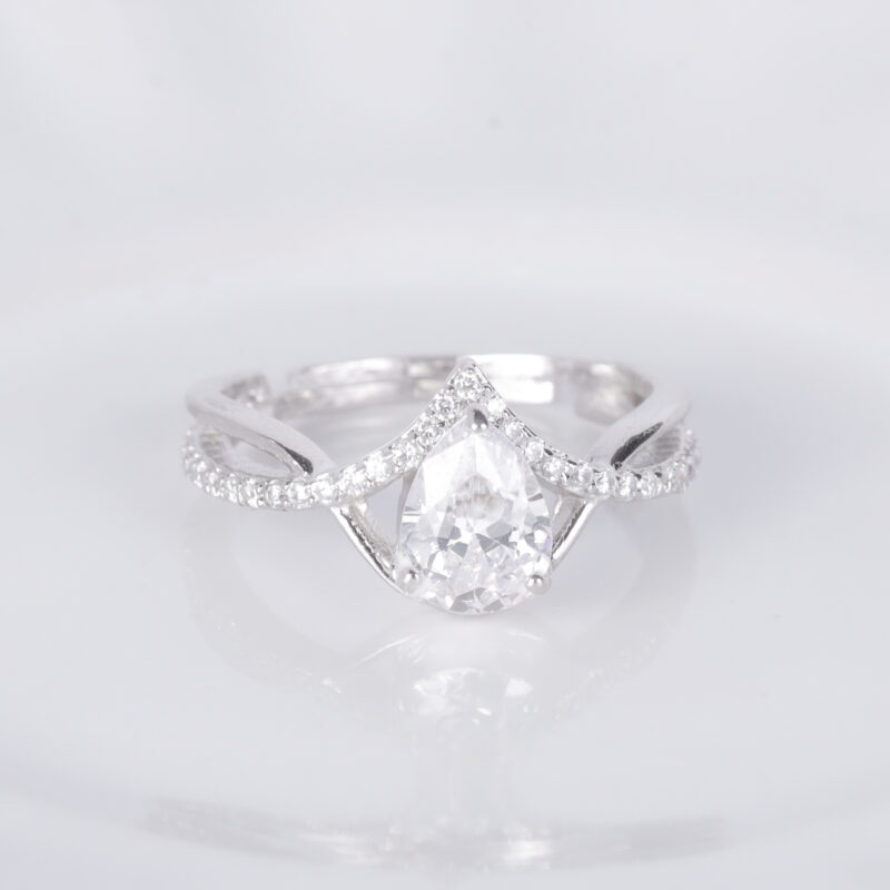 Luxe Pear Ring