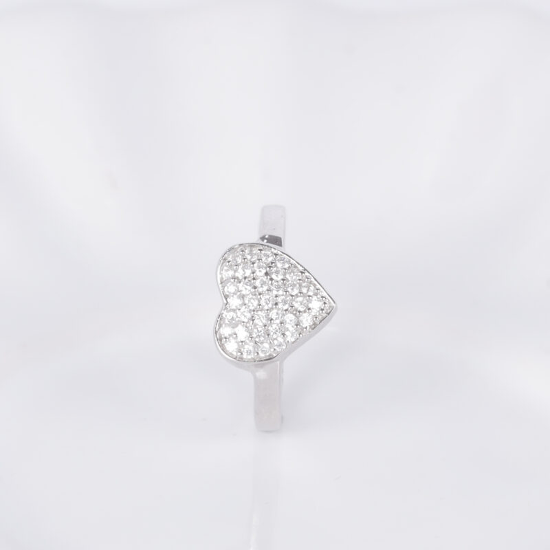 Sparkling Heart Ring - Image 3